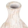 Vase ethnique en bois pour la décoration de la maison et cadeau