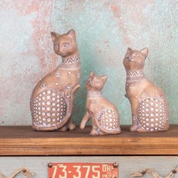 Figurines décoratives | Figurine en forme de chat