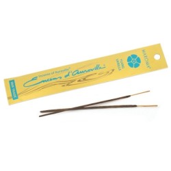 Le cadeau d'encens à la vanille complète la collection Natura India