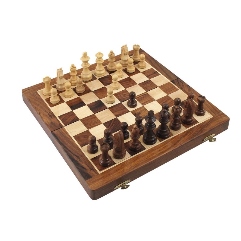 Boite d'Echecs 30 Cm. Cadeau idéal de jeux de carte du monde