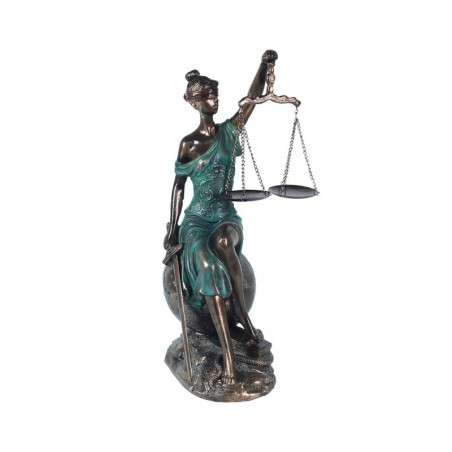 Figurines décoratives | Déesse Justice Figure 34 x 10 x 15 cm | Gris