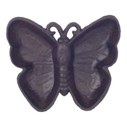 Plateau papillon décoratif vintage en fonte pour cuisine, salon et salle à manger