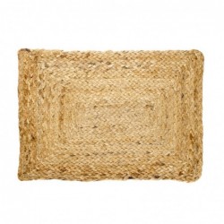 Dessous de plat 100% jute marron 1*30*42cm