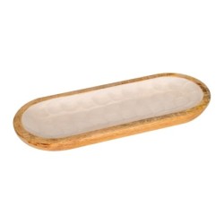 Plateau de décoration d'intérieur moderne, accessoire élégant pour organiser et embellir les espaces à la maison