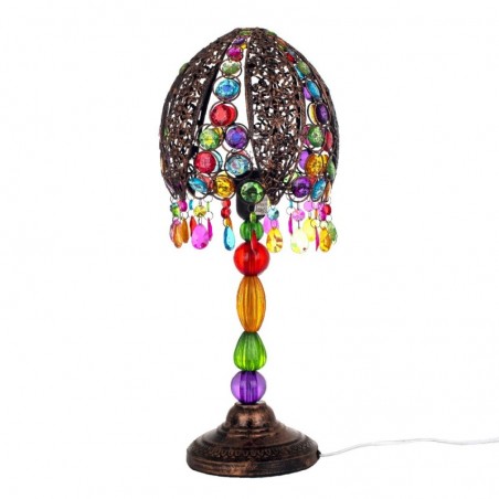 Lampe de table en métal et résine multicolore 52*20*20cm