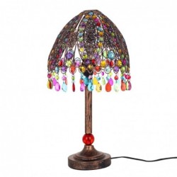 Lampe de table en métal et résine multicolore 53*28*28cm