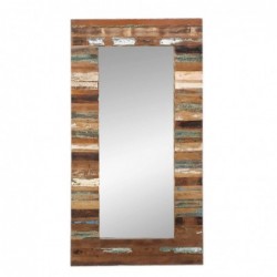 Miroir en bois marron 140*3*70cm