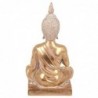 Figurine de Bouddha en résine dorée 31 * 13 * 17cm