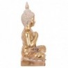 Figurine de Bouddha en résine dorée 31 * 13 * 17cm