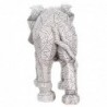 Figurine Éléphant Argent Résine 21 * 12 * 35cm