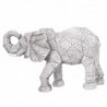 Figurine Éléphant Argent Résine 21 * 12 * 35cm