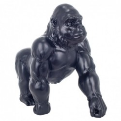 Figurine de singe en résine noire 46*27*55cm