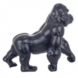 Figurine de singe en résine noire 46*27*55cm