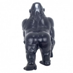 Figurine de singe en résine noire 46*27*55cm