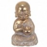 Figurine de bouddha doré en résine 15*8*10cm