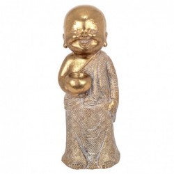 Figurine de bouddha doré en résine 20*8*8cm