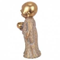 Figurine de bouddha doré en résine 20*8*8cm