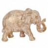 Figurine Éléphant Blanc en Résine 12*7*17cm