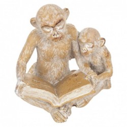 Figurine de singe en résine...