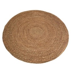 Tapis d'entrée naturel 120 cm - Élégant et résistant, idéal pour décorer votre maison avec style