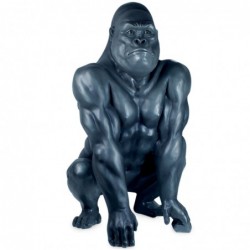 Figurine de singe en résine...