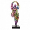 Figure de personne en résine multicolore 51 * 19 * 16cm Figure de danseur