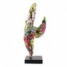 Figure de personne en résine multicolore 51 * 19 * 16cm Figure de danseur