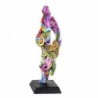 Figure de personne en résine multicolore 37 * 1 * 1cm Figure de danseur