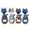 Décapsuleur Magnétique Chat - Lot de 4 Décapsuleurs Créatifs pour Cadeau Original et Décoration de Cuisine