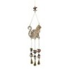Mobile chat décoratif bohème pour enfant - Pendentif en bois idéal pour chambres d'enfants et style nordique