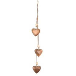 Pendentif coeurs romantiques pour décoration de maison, accessoire mural, cadeau idéal pour la saint-valentin et les