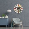 Horloge MDF multicolore 59*5*59cm