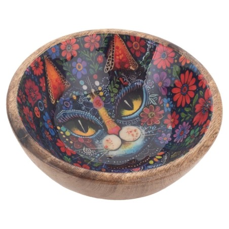 Gamelle antidérapante pour chat, mangeoire surélevée, design ergonomique, facile à nettoyer, idéale pour les croquettes