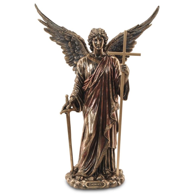 Collection Archange Zadkiel Figure de la miséricorde, du pardon et de la liberté Figures en bronze Collection classique