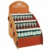 Les huiles de 16 essences avec présentoir comprennent 96 bouteilles d'huiles-cadeaux complètent la collection Natura Divers