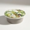 Sous-verres décoratifs olive, lot de 4, design unique et élégant pour la cuisine et le salon, cadeau idéal.