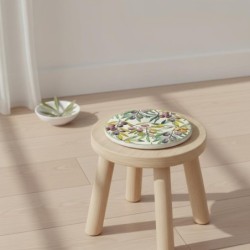 Sous-verres décoratifs olive, lot de 4, design unique et élégant pour la cuisine et le salon, cadeau idéal.