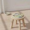 Sous-verres décoratifs olive, lot de 4, design unique et élégant pour la cuisine et le salon, cadeau idéal.