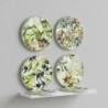 Sous-verres décoratifs olive, lot de 4, design unique et élégant pour la cuisine et le salon, cadeau idéal.