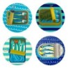Sous-verres décoratifs en forme de sardine, lot de 4, design unique pour la cuisine et la salle à manger, cadeau original