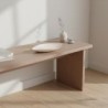Petit plateau décoratif en forme de feuille pour centre de table, accessoire moderne, design élégant pour la maison