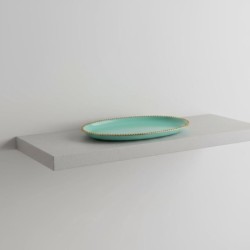 Plateau de service décoratif moderne pour apéritifs, polyvalent, idéal pour les salles à manger et les salons, design