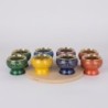 Brûleur d'encens Chakra 7, diffuseur d'arômes pour la méditation et la relaxation, décoration intérieure spirituelle.