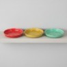 Plateau décoratif indien, lot de 3, pour la maison, design moderne, accessoire de décoration, idéal pour offrir.