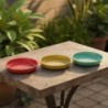 Plateau décoratif indien, lot de 3, pour la maison, design moderne, accessoire de décoration, idéal pour offrir.