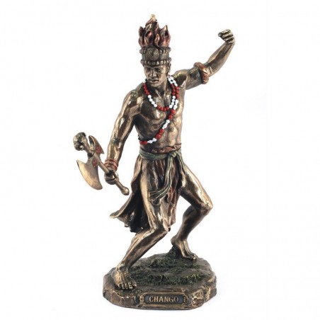 Chango God Figure Bronze Figures Collection Classique