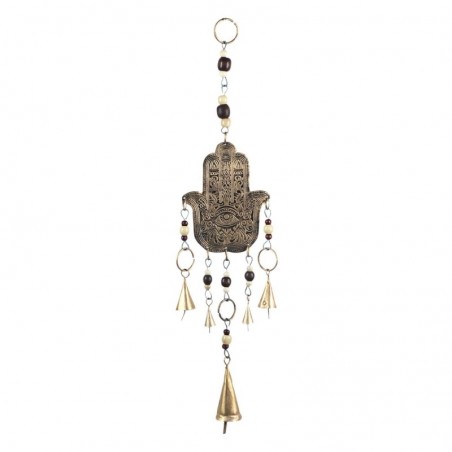 Pendentif Main Fatima 5 Pendentifs Décoration Pendentifs Métal Collection Orientale