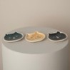 Plateau décoratif chat, lot de 3, design bohème, idéal pour la décoration intérieure, en céramique de haute qualité.