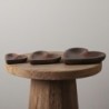 Plateaux décoratifs en bois en forme de cur, lot de 3, polyvalents pour salle à manger, cuisine, salon, cadeau idéal.