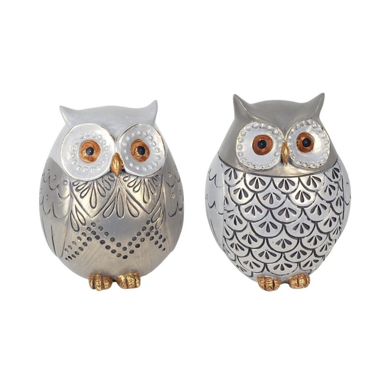 Owls 2 Different Gr Comprend 2 Unités Chiffres Collection Ethnique Owls